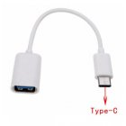 Type-C To OTG Adapter Cable Mouse Keyboard OTG Adapter Usb Adapter Converters White