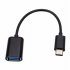 Type C To OTG Adapter Cable Mouse Keyboard OTG Adapter Usb Adapter Converters White
