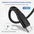 Type C To Type C Fast Charging Cable Compatible For Steam Deck Game Console Bead Head Bracket Data Cable C to C 4 meters
