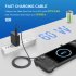 Type C To Type C Fast Charging Cable Compatible For Steam Deck Game Console Bead Head Bracket Data Cable C to C 4 meters