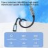 Type C USB 4 0 40Gbps Data Charging Cable 100W 5A Fast Charge Cable 8K 60HZ Audio Video Transmission For USB C Devices 0 5 meters