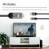 Type C USB C to HDMI HDTV 4K Cable Adapter Type c to HDMI HD Converter black