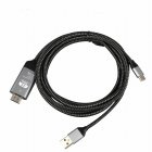 Type-C USB-C to HDMI HDTV 4K Cable Adapter Type-c to HDMI HD Converter black