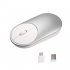 Type C Wireless Mouse 2 4G USB C Computer Mice Compatible with Notebook Computer Laptop for Apple Tablet Desktop  Silver