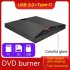 Type c 3 0 External Optical Drive Portable Dvd CD Player Recorder Burner Multi Interface Card Reader Xd013