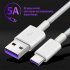 Type c Data Cable Usb 3 1 5a Fast Charging Synchronous Battery Charger Data Transmission Connecting Wire 0 25m