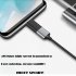 Type c Female To Micro Android Adapter Usb Fast Charging Cable Connector Adapter Compatible For Sumsung Huawei Xiaomi black 1 piece
