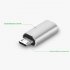 Type c Female To Micro Android Adapter Usb Fast Charging Cable Connector Adapter Compatible For Sumsung Huawei Xiaomi black 1 piece