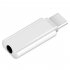 Type c Headphone Adapter DC3 5mm To Type c Audio Adapter Cable For Charging Data Synchronous Transmission White 1 piece