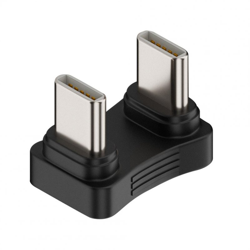 Type-c Male to Male U-shaped Data Adapter Data Transmission Charging 2.0
