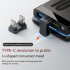 Type c Male to Male U shaped Data Adapter Pd65w 480bps Data Transmission Charging 2 0 Converter Black
