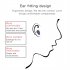 Type c Stereo In ear Wired Earphone With Mic Volume Control Mobile Computer Gaming Headset Compatible For Ios Android  k32  White