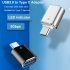 Type c To USB3 0 OTG Adapter Rechargeable U Disk Card Reader Compact Portable Adapter For Many Devices gold