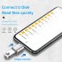 Type c To USB3 0 OTG Adapter Rechargeable U Disk Card Reader Compact Portable Adapter For Many Devices gold