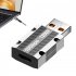 Type c To Usb Adapter Connector 120w Fast Charging 10gbps Transmission Converter For Hubs Tablets Phones type c female to USB male