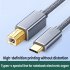 Type c To Usb Printer Cable Data Line Scanner Fax Machine Printing Cord Universal Electronic Piano Line 1 5 meters