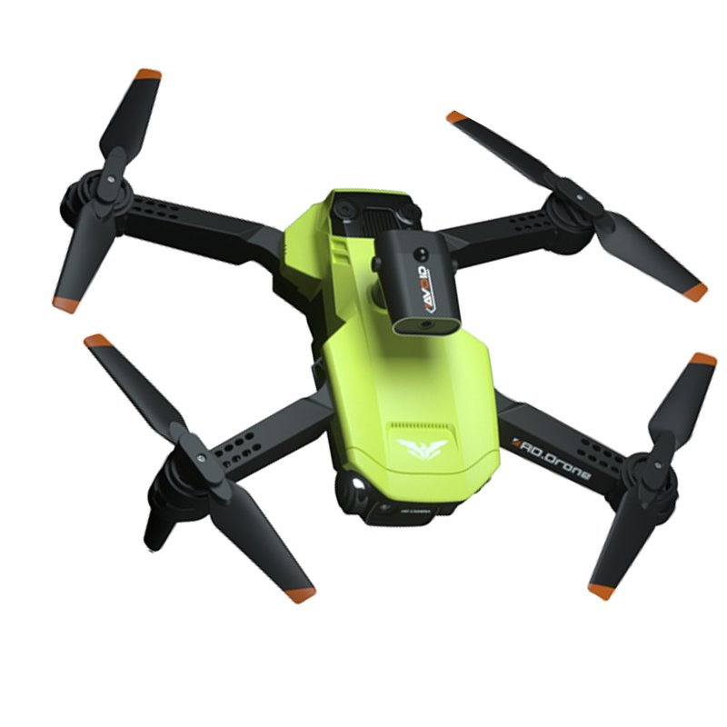 Remote Control Drone Obstacle Avoidance 4k HD Aerial Photography Optical Flow Fixed Height RC Quadcopter Orange B