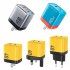 U128 USB C Wall Charger Block 40W Pd Power Fast Type C Charging Block Plug Double Ports Adapter EU Plug Yellow