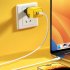 U128 USB C Wall Charger Block 40W Pd Power Fast Type C Charging Block Plug Double Ports Adapter EU Plug Yellow