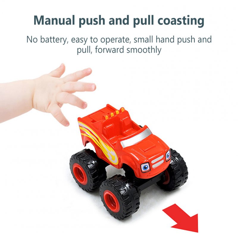 Flame Machine Car Toys Children Funny Big Foot Off-road Vehicle Toys for Birthday Christmas 