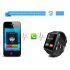 U8 Digital Smart  Watch Built in Rechargeable Battery Sports Tracker For Watch Time Pedometer Calories Alarm Clock Sleep Monitoring White