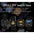 U8 Smart Watch Electronic Components Monitoring Blood Pressure Health Detection Clock Fitness Tracker For Men Women green tape
