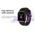 U8 Smart Watch Electronic Components Monitoring Blood Pressure Health Detection Clock Fitness Tracker For Men Women green tape