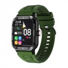 U8 Smart Watch Electronic Components Monitoring Blood Pressure Health Detection Clock Fitness Tracker For Men Women green tape