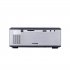 U88 Mini Projector Portable Home Theater Entertainment Supports 1080P HD VGA USB SD HDMI Audio AV TV Silver U S  regulations