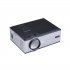U88 Mini Projector Portable Home Theater Entertainment Supports 1080P HD VGA USB SD HDMI Audio AV TV Silver Australian regulations