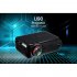 U90 Mini Movie Projector with Speaker 1500 Lumen Video Support 1080P Display for Home Theater Entertainment black European regulations