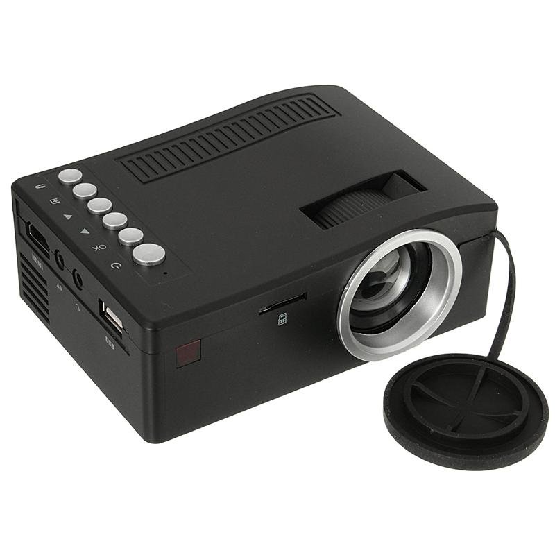 UC18 Mini HD Projector Black EU Plug