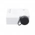 UC28A Mini Portable LED Projector 1080P Multimedia Home Cinema Theater USB TF HDMI AV LED Beamer Projector US Plug   White