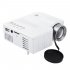UC28A Mini Portable LED Projector 1080P Multimedia Home Cinema Theater USB TF HDMI AV LED Beamer Projector US Plug   White