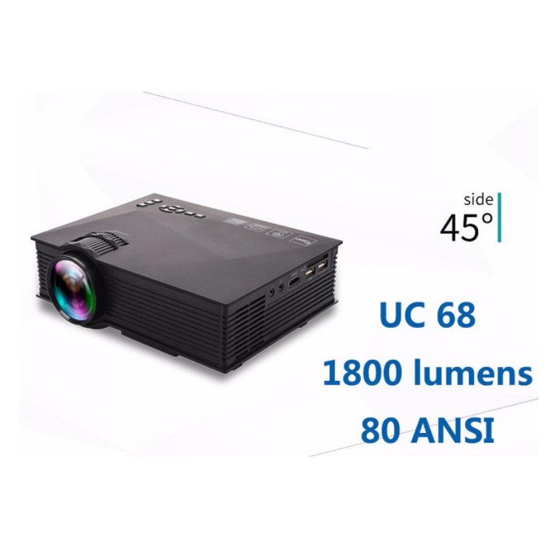 Portable Mini LED Beamer HD 1080P - AU Plug