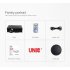 UC68 Multimedia Home Theatre 1800 Lumens LED Projector HD 1080p