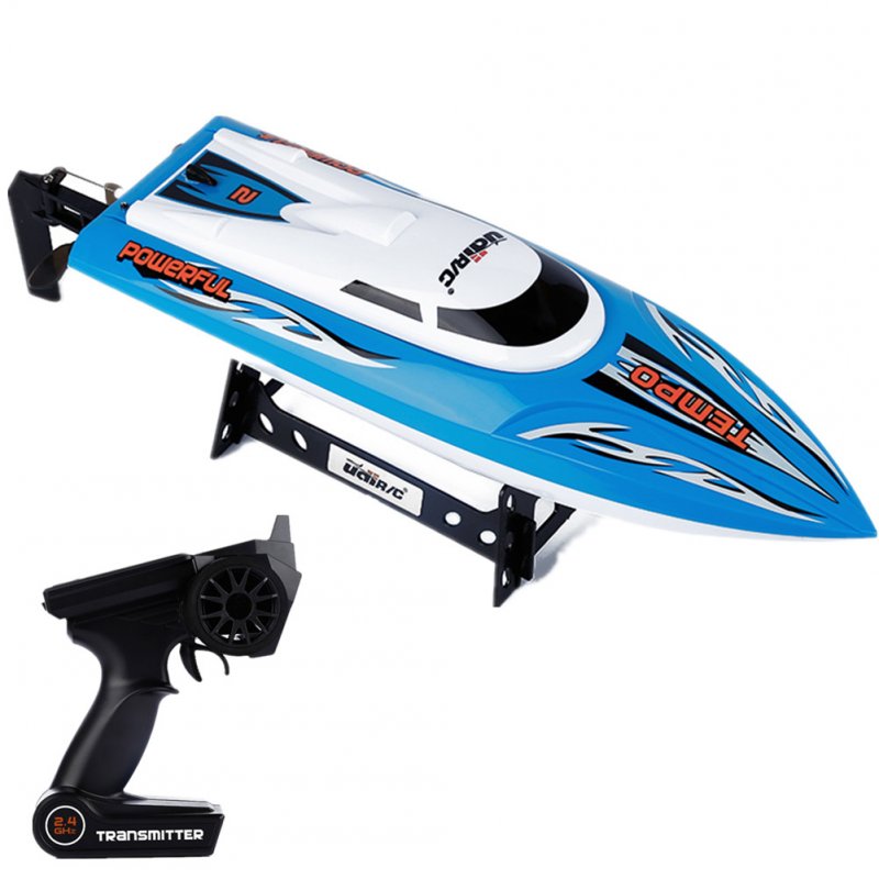 UDI 002 RC Boat 2.4GHz 4CH Remote Control Ship 180° Turn with Brushed Motor Water Cooling System blue