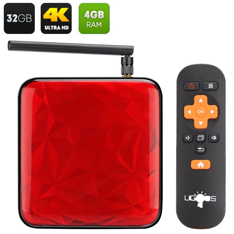 UGOOS UT3S Mini PC (Red)