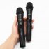 UHF USB 3 5mm 6 35mm Wireless Microphone Megaphone Handheld Mic with Receiver for Karaoke Speech Loudspeaker 2pcs