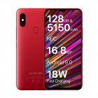 UMIDIGI F1 4G Phablet   6 3 inch  Android 9 0  Helio P60 Octa Core 2 0GHz  4GB RAM 128GB ROM   Red   European Version