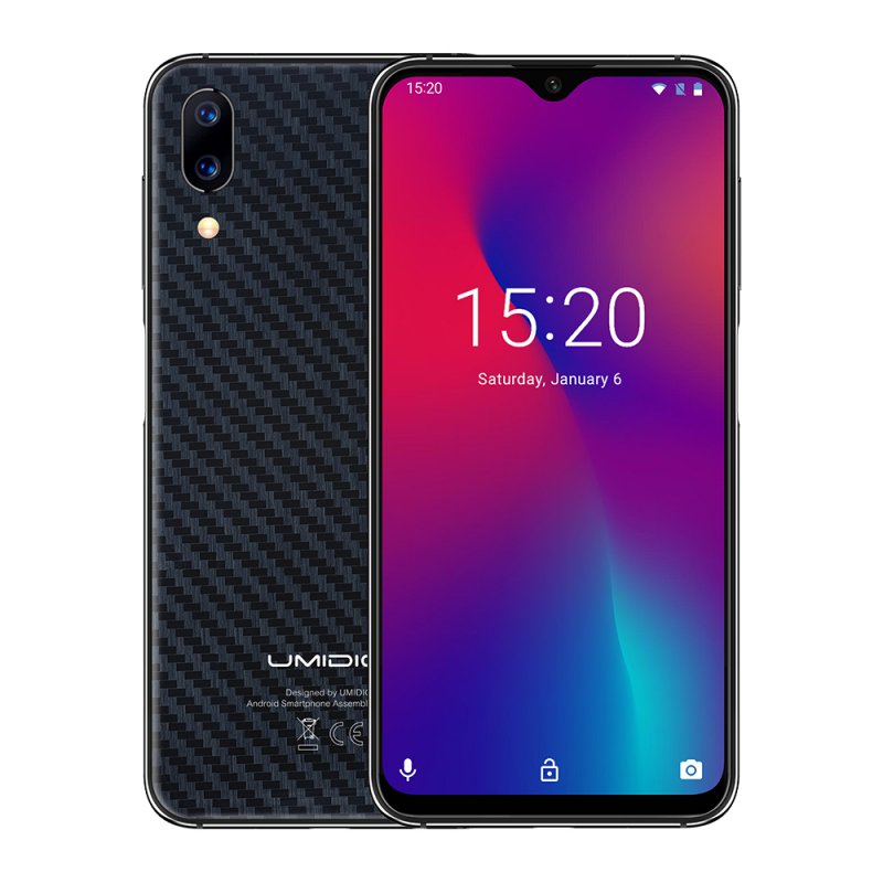 Original UMIDIGI One Max Phone - Carbon Black (EU)