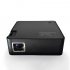 UNIC P2 DLP Mini Projector HD 1920X1080P Built in Battery  Handheld Mobile Film Projector with USB Flash Drive Black US
