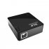 UNIC P2 DLP Mini Projector HD 1920X1080P Built in Battery  Handheld Mobile Film Projector with USB Flash Drive Black US