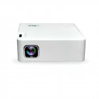 UNIC P2 DLP Mini Projector HD 1920X1080P Built in Battery Handheld Mobile Film Projector with USB Flash Drive White US 