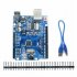 UNO R3 Board for Arduino Compatible   CNC V3 Shield   4x DRV8825 Driver Red   blue