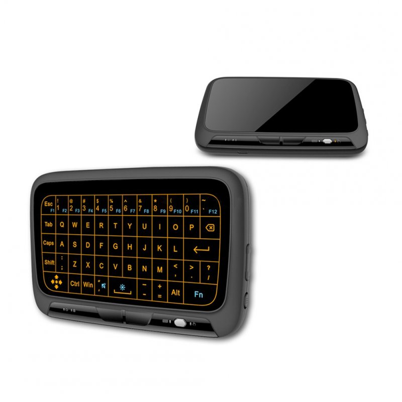 2.4Ghz Mini Wireless Keyboard Backlit Full Screen Mouse Touchpad Combo for PC,Android Tv Box,PS3 