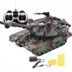 US 1:32 RC Battle Tank Heavy Large Interactive Remote Control Toy Car with Shoot Bullets Model Electronic Boy Toys green