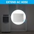 US 1 Abs 5 9 Inch Mobile Air Conditioner Universal Exhaust Pipe Interface grey