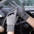 US 1 Pair Of Men s Riding Glove Waterproof Warm Touch Screen Gloves Outdoor Cycling Gloves Waterproof c black One size