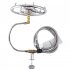 US 1 Set Stainless Steel Brazier Burner With Nozzle 12inch 8 Piece Set silver